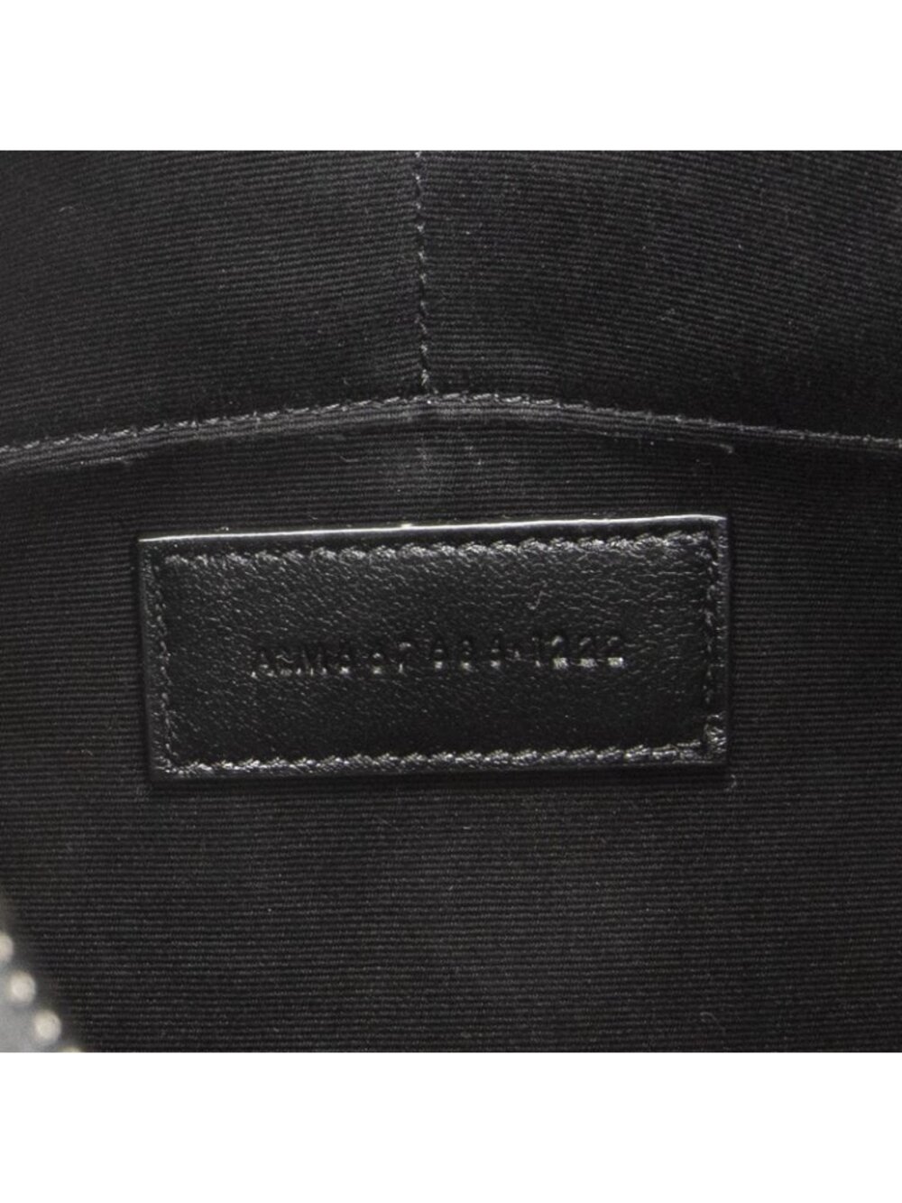 Saint Laurent Tablet Clutch Gray Croco Embossed Leather - Picture 6 of 6